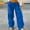 Blue, variant on Danhjin Green Women's Cargo Pants Lightweight Cargo Pants Soft Stretch Baggy Casual Streetwear Travel Hiking
