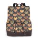 thumbnail image 1 of Disketp Heart Mochila de Cuero para Mujer, Bolso de Espalda Antirrobo con Estilo para Viaje, Trabajo y Uso Diario, 1 of 4