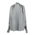 thumbnail image 2 of Vedolay Women's Tops Women's Oversized Trendy Fashion Casual Dressy Casual Jackets,Gray XL, 2 of 5