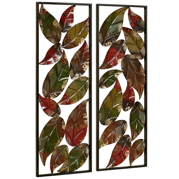 Autumn Impression Wall Art Set Multi Earth Set of Two 2 Set of 2