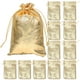 thumbnail image 1 of BRIGHTFUFU 100 Uds. Bolsas de regalo con cordón, bolsas portátiles de regalo para dulces, pequeñas bolsas de embalaje de joyería, bolsas de baratijas, 1 of 8