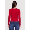 thumbnail image 5 of Women's Long Sleeve Scoop Neck Tee, 5 of 5
