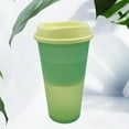 thumbnail image 5 of Cheers.US 500ml Hot Color Changing Cups, Travel Tumbler with Straw and Lid, BPA Free Plastic Acrylic Cup, Reusable Daily Water Tumblers, Portable Party Coffee Tea Cup, Magic Pastel Cup, 5 of 7