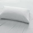 Comfort Classics Heathered Cotton Jersey Knit Sheet Set, Light Grey