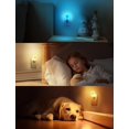 thumbnail image 6 of LED Plug in Night Light for Kids, 3D Cute Puppy Night Light with Dusk to Dawn Sensor, RGB+Soft White 3000K Dog Night Light, Christmas Birthday Gift Nightlight for Kids, Room Decor, 6 of 8