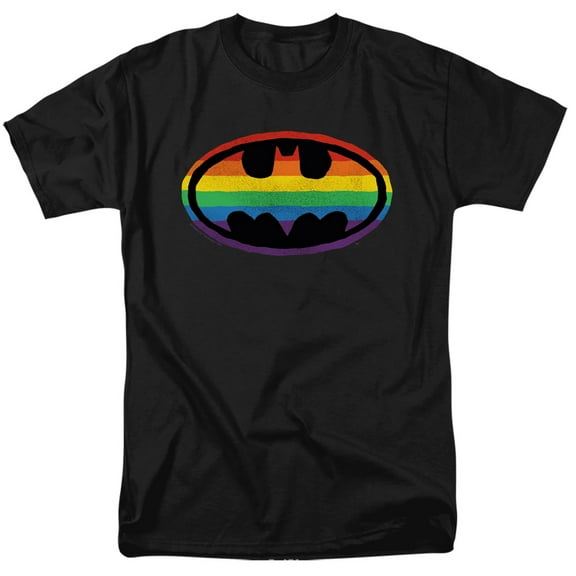 Batman Rainbow Logo Unisex Adult T Shirt For Men And Women