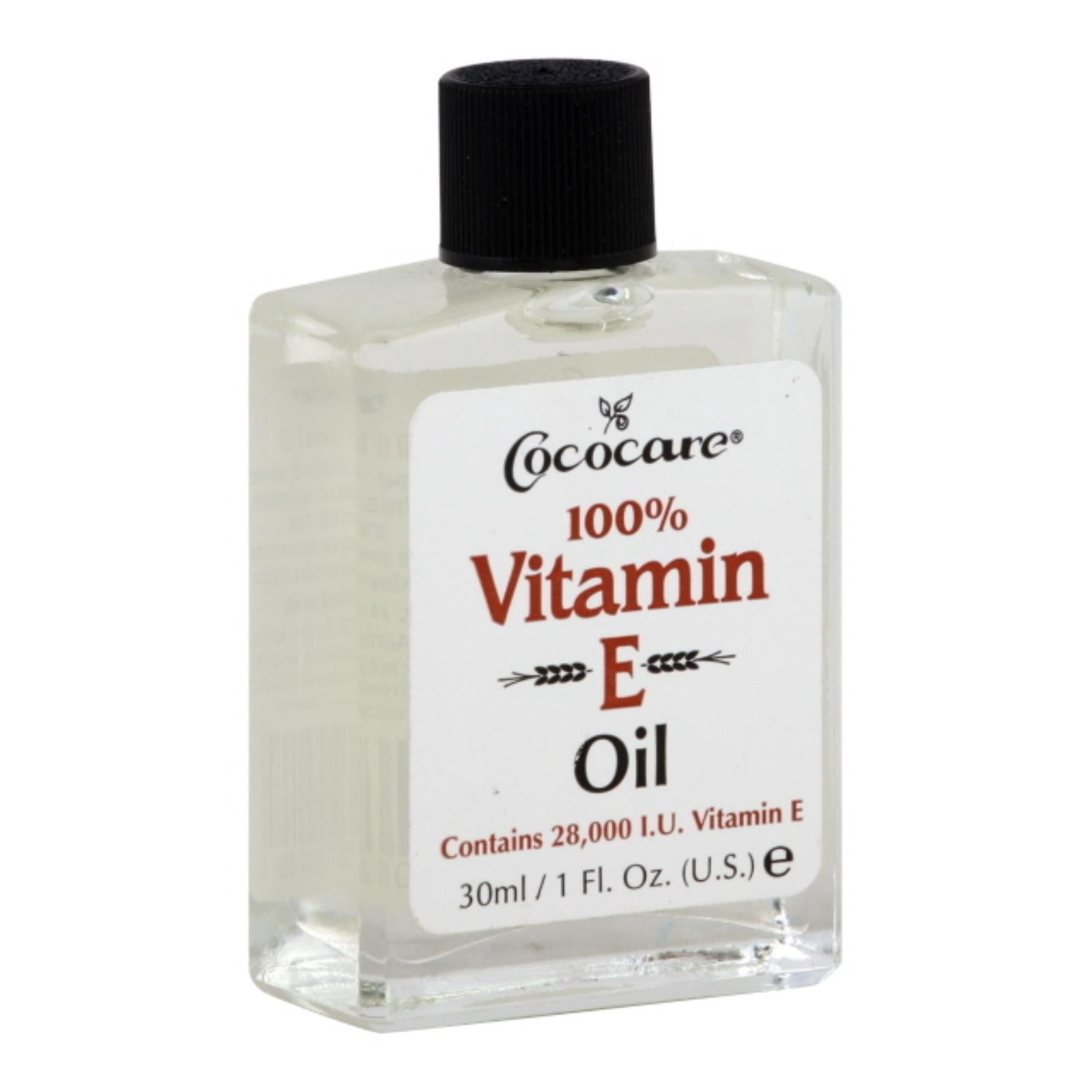 Cococare 100% Vitamin E Oil Soften & Moisturize Skin Non Gmo, 1 oz, 12 Pack