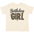 thumbnail image 3 of Inktastic Leopard Print Birthday Girl Girls Toddler T-Shirt, 3 of 5