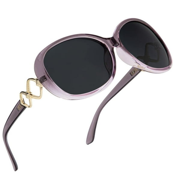 KALIYADI Oversized Sunglasses for Women, Vintage Women Sunglasses Trendy Polarized Sunglasses with UV Protection