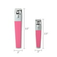 thumbnail image 6 of Equate Metal Fingernail and Toenail Clippers, 2 Pieces, 6 of 7