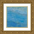 thumbnail image 1 of Shanti, Shima 15x15 Gold Ornate Wood Framed with Double Matting Museum Art Print Titled - On Earth as In Heaven, 1 of 4