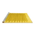 thumbnail image 2 of Ahgly Company Machine Washable Indoor Rectangle Solid Yellow Modern Area Rugs, 8' x 12', 2 of 4