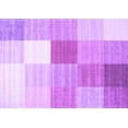 thumbnail image 1 of Ahgly Company Indoor Rectangle Checkered Purple Modern Area Rugs, 5' x 7', 1 of 4