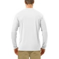thumbnail image 2 of Roadbox UPF 50+ Men's Long Sleeve Fishing Shirts UV Sun Protection Tee Tops for Outdoors Running Workout, 2 of 5