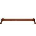thumbnail image 3 of Room Divider Stand Walnut 3 Panel, 3 of 7