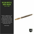 thumbnail image 3 of Breakthrough Clean Technologies® Nylon Bristle Bore Brush, .25, .264 Caliber & 6.5mm, Brass Core, 3 of 6