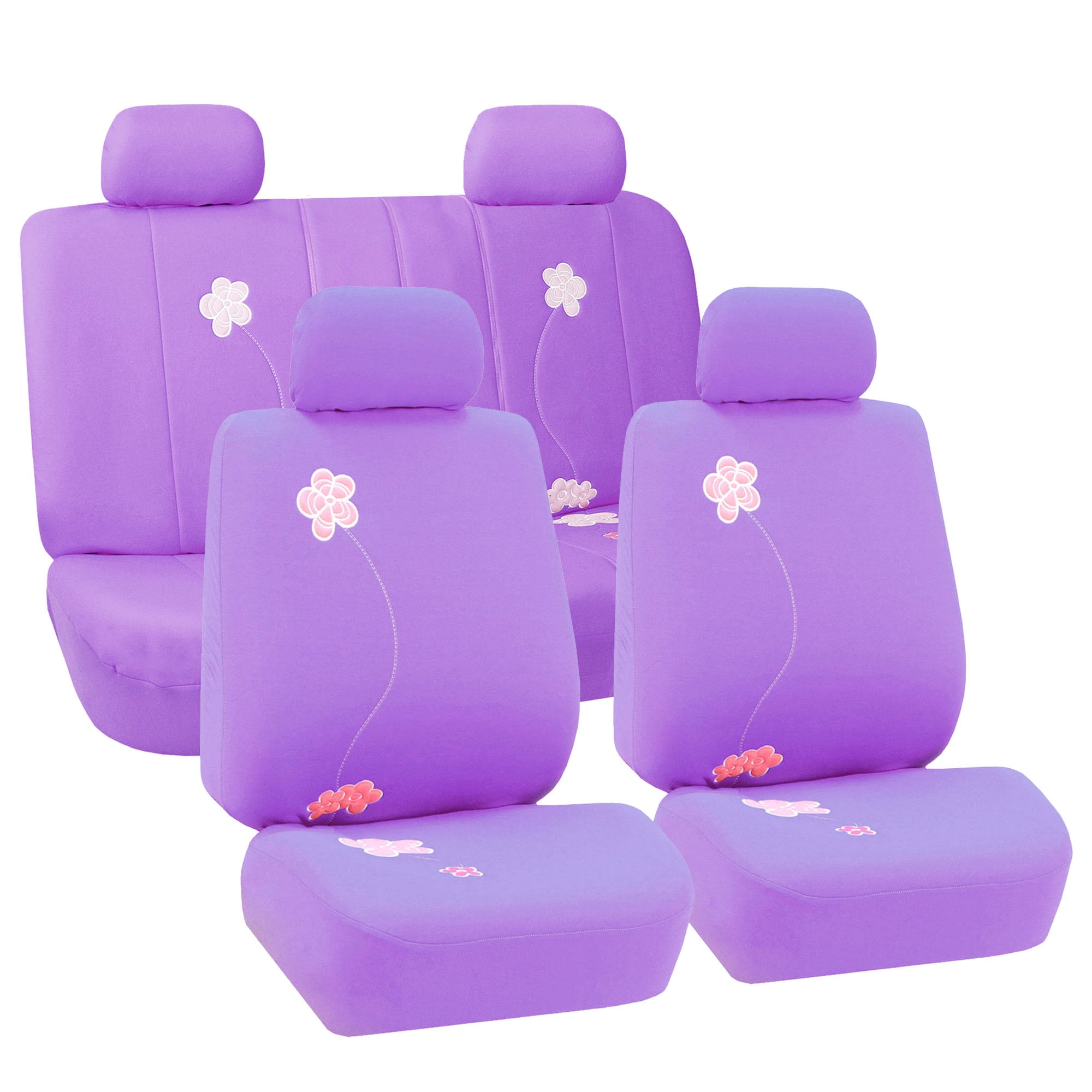 purple seat covers walmart