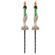 thumbnail image 4 of Paquete de 2 Portavelas de Calavera de Halloween Estacas de Luz de Vela de Halloween Lámpara de Vela sin Llama de Mano Fantasma de Esqueleto para Fiestas de Vacaciones ANGGREK  Otros, 4 of 8