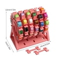 thumbnail image 3 of Rotating Bobbin Thread Organizer, 60-Hole Sewing Thread Holder,Space-saving, Tangle-free Storage Box, Ideal Gift for Quilting Enthusiasts and Craft Enthusiasts, 3 of 8