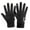 Black, variant on Naierhg 1 Pair Non-Slip Silicone Palm Fleece Lining Elastic Knitting Cuffs Unisex Gloves Waterproof Windproof Cycling Gloves Cycling Accessories keep warm Black