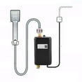 thumbnail image 5 of Bath Accessory Set Mini Electric Water Heater 3800W Outdoor Camping Caravan Instant Shower System Kitchen Bathroom Accessor ,Digital Temperature Display, 5 of 5