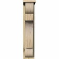 thumbnail image 2 of 6"W x 14"D x 30"H New Brighton Rough Sawn Corbel w/Backplate, Douglas Fir, 2 of 9