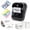 black printer + 4 rolls of thermal label, variant on Phomemo M110 Label Maker Portable Label Printer, Sticker Printer For Small Business, Address, Office, Gift, Picture, Inkless Barcode Label Printer + 2 Rolls Thermal Paper(Black)