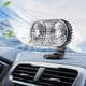 thumbnail image 4 of Ventilador Multifunción para Coche con Ajuste de Dirección de 360°, Motor Silencioso de 5 Aspas, 3 Velocidades y Luz Ambiental de Color., 4 of 7