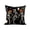 D, variant on Halloween Throw Pillow Covers 18x18 Inch, Spooky Skeleton & Jack-O'-Lantern Pillow Cases, Retro Gothic Themed Cushion Covers, Linen Decorative Pillowcases for Fall Indoor Outdoor Home Decor