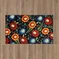 thumbnail image 2 of Mohawk Home Home Sweet Flowers Black 2' 6" X 4' 2", 2 of 7