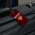 thumbnail image 2 of My Favorite Color is Pizza Luggage ID Tags Suitcase Carry-On Cards - Set of 2, 2 of 3