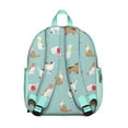 thumbnail image 3 of Hand-Drawn Cat Graphic Student Backpack – Cute Cat Print Design With Vintage Cat Illustration And Cats And Flowers Pattern, 3 of 6