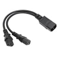 thumbnail image 4 of Cables de alimentación IE IE, IEC320 C14 a 2 cables de alimentación hembra Maleto X Los cables de alimentación mejoran su experiencia, 4 of 8