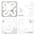 thumbnail image 1 of Sewing Templates For Clothes Durable 4Pcs Square Shape In 5.50X5.50X0.08Inch, 1 of 8