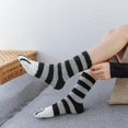thumbnail image 2 of Fluffy cat socks with cat paws 6 different pairs, 2 of 5