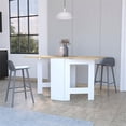 thumbnail image 4 of FM FURNITURE Kailua Table à Manger Pliante Bois d'Ingénierie Multicolore, 4 of 7