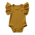 thumbnail image 3 of Baby Girls Rompers, Bullpiano Infant Baby Bodysuits, One-Pieces, Newborn-12M, 12-24M, 1-5T, Clearance, 3 of 3