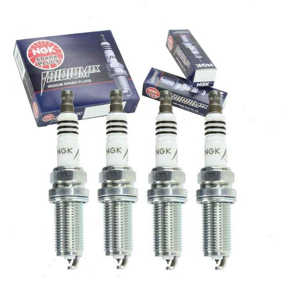 4 pc NGK Iridium IX Spark Plugs compatible with Jeep Compass 2.4L L4 2017-2020