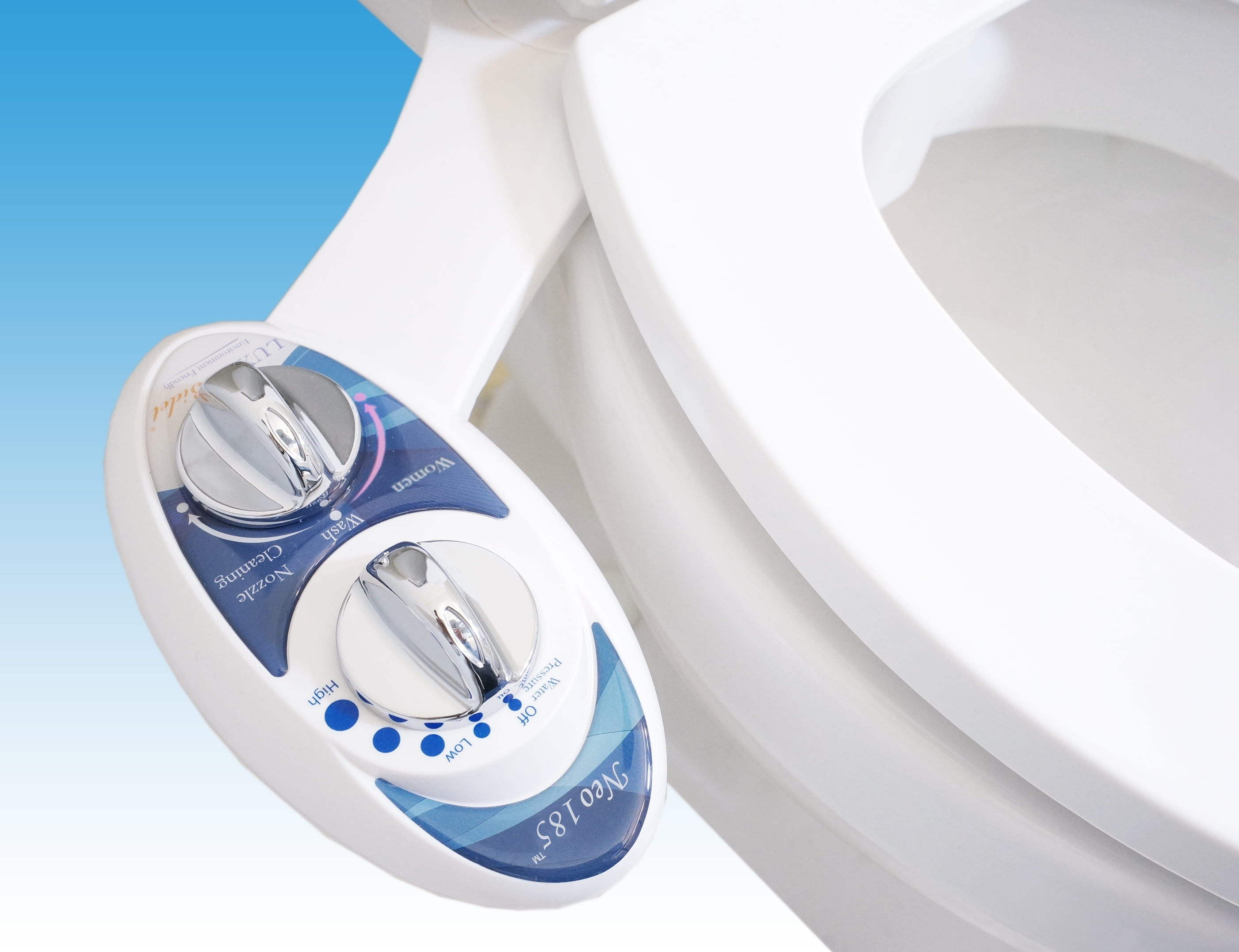 Luxe Bidet Neo 185 Elite Luxury Fresh Water DualNozzle SelfCleaning