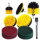thumbnail image 1 of 12pcs Electric Drill Brush Electric Cleaning Brushes Wall Floor Cleaning Window Crevice Brushes Brush Heads are good for switching, 1 of 5