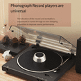 thumbnail image 2 of Aluminum Alloy Record Clamp LP Vinyl Disc Turntable Stabilizer Weight Clamp Player Accessories Black, 2 of 5