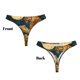 thumbnail image 3 of Balery Leopard Reading Tarot Cards Tangas de Algodón para Mujer con Estampado – Ropa Interior Sexy, Transpirable, G-string-X-Large, 3 of 6