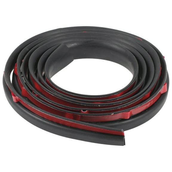Unique Bargains Car Weatherstrip Weather Stripping Self Adhesive Weather Seal Strip 5.6Ft H-Shape EPDM Rubber