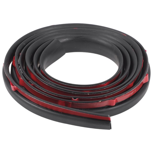 Tira de sellado de clima para automóvil Unique Bargains, tira de sellado autoadhesiva, tira de sellado en forma de H de 5.6 pies de goma EPDM