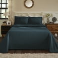 thumbnail image 6 of Blue Nile Mills Fleur De Lis Cotton Bedspread & Coverlet, Oversized - 2 Pillow Shams, 6 of 7