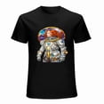 thumbnail image 1 of Ginger Hair Space Women Astronaut T-shirt Tee Oversized SF style Short Sleeve Top, 1 of 4