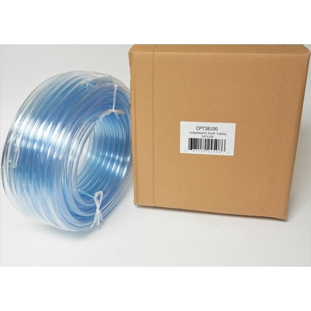 Condensate Pump Vinyl Drain Tubing 3/8 inch X 100 feet