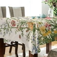thumbnail image 5 of Yayeee Tablecloths 60" x 90" Rectangle Wrinkle Resistant Party Table Cover, Colorful Wildflowers, 5 of 8