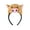 Light brown wild boa, variant on FENOHREFE Hairband Piggy Ears Piggy Furry Plush for Halloween Cosplay Makeup Wash Face Stage Play Hair Hoop Photo Props