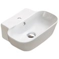 thumbnail image 3 of American Imaginations AI-27969 16.34 in. Rectangle Above Counter White Vessel for 1 Hole Center Drilling, 3 of 3